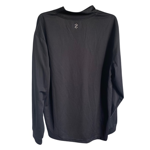 🆕 Izod Black Men's Perform X Pullover Shirt UPF-30 Sun Protection Long Sleeve - Picture 2 of 6